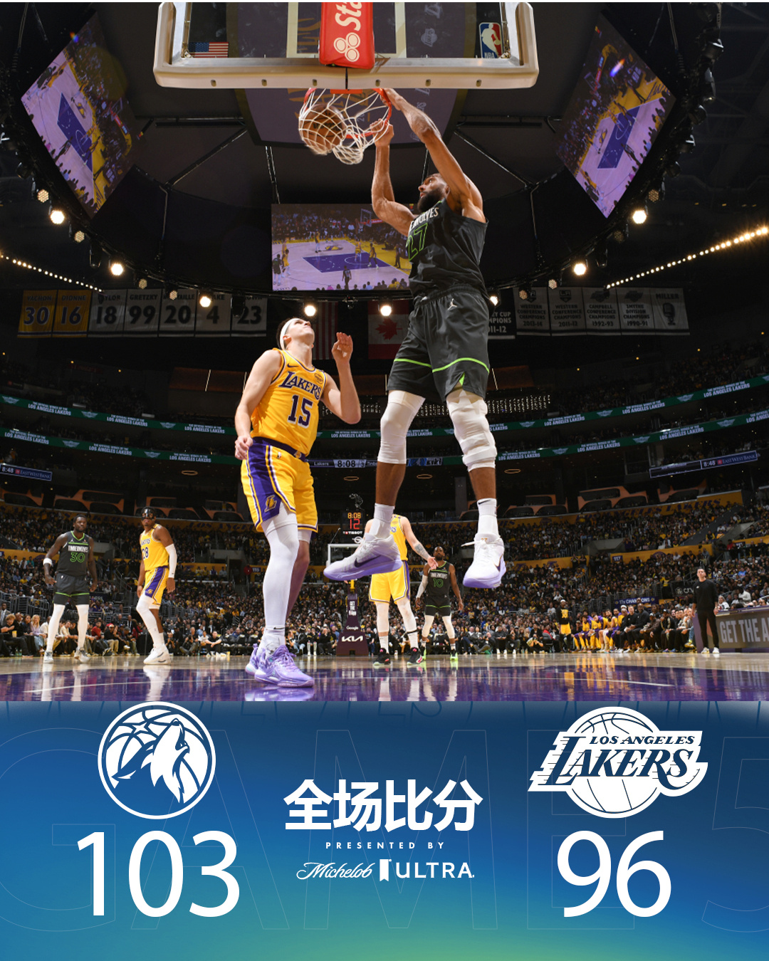 字母哥关键节点关键助攻，湖人带队取胜！(字母哥 湖人)AYX 中文官网